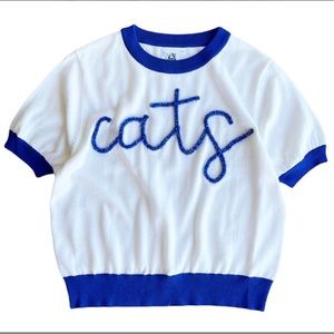 Queen of Sparkles Cats Sweater